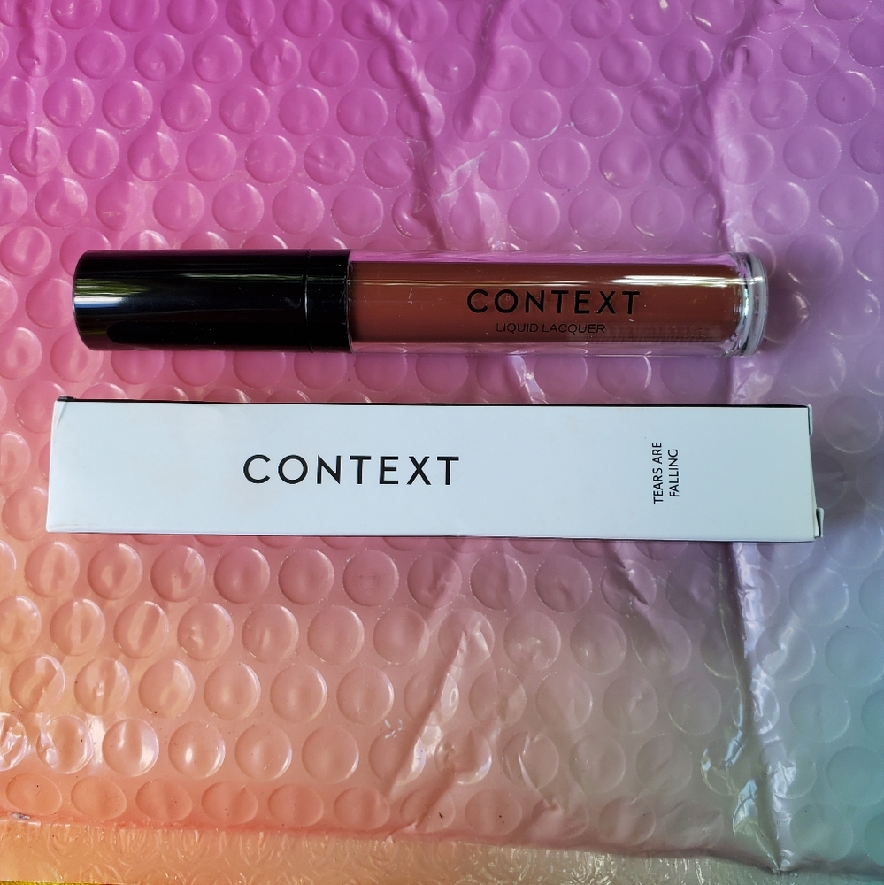 Context Liquid Lip Lacquer in "Tears Are Falling"